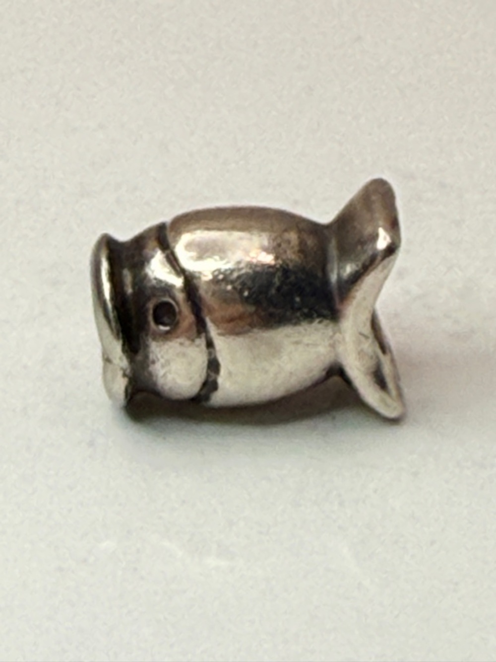 Retired Pandora Silver Fish Charm 925 ALE Rare Early Animal Bead 790113